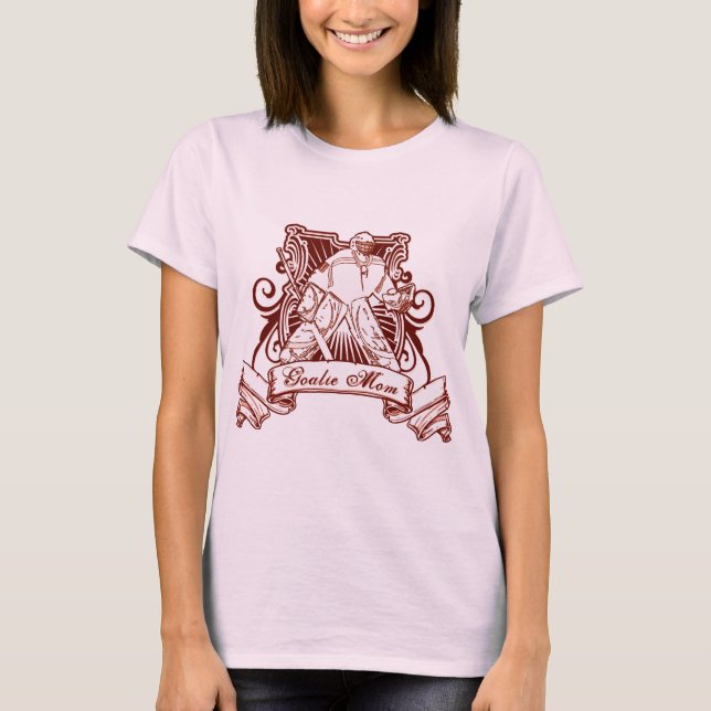 Camiseta Hockey Goalie Mom (Anverso)