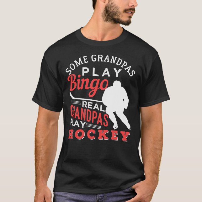 Camiseta Hockey Guay Hockey Jugando al abuelo 367 (Anverso)