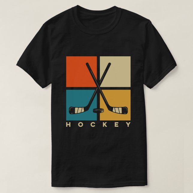 Camiseta Hockey Hockey Hockey Hombres Jóvenes Niños (Diseño del anverso)