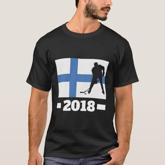 Camiseta Hockey Hooed de Finlandia (Anverso)