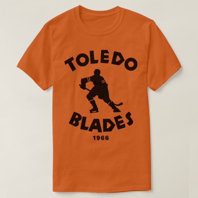 Camiseta Hockey IHL Toledo Blades 1966 (Diseño del anverso)