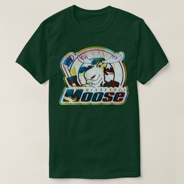 Camiseta Hockey Minnesota Moose (Diseño del anverso)