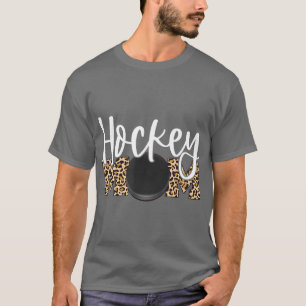 Camiseta Hockey MomLeopard PrintRed 