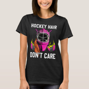 Camiseta Hockey No le importa el divertido granero de hocke