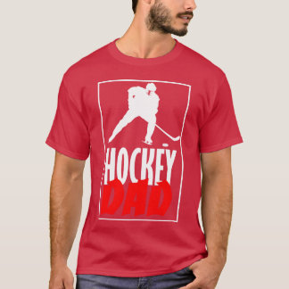 Camiseta Hockey Padre Hielo Hockey Papá cosecha