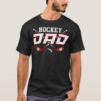 Camiseta Hockey Papá es para hombres Pul de la Vintage del 