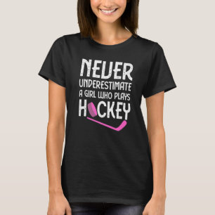Camiseta Hockey Para Mujeres Chicas Hockey Hockey Sobre Hie