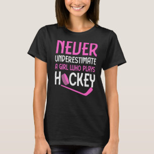 Camiseta Hockey Para Mujeres Chicas Hockey Sobre Hielo Juga