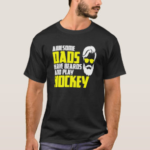 Camiseta Hockey Playoff barba de barba Día del padre dicien