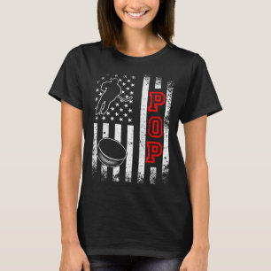 Camiseta Hockey Pop Bandera Americana Hockey