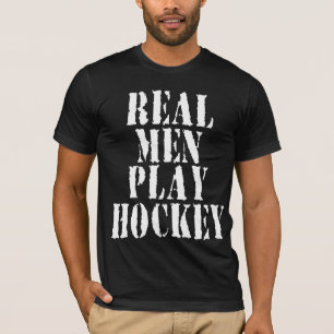 Camiseta Hockey real del juego de los hombres