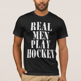 Camiseta Hockey real del juego de los hombres
