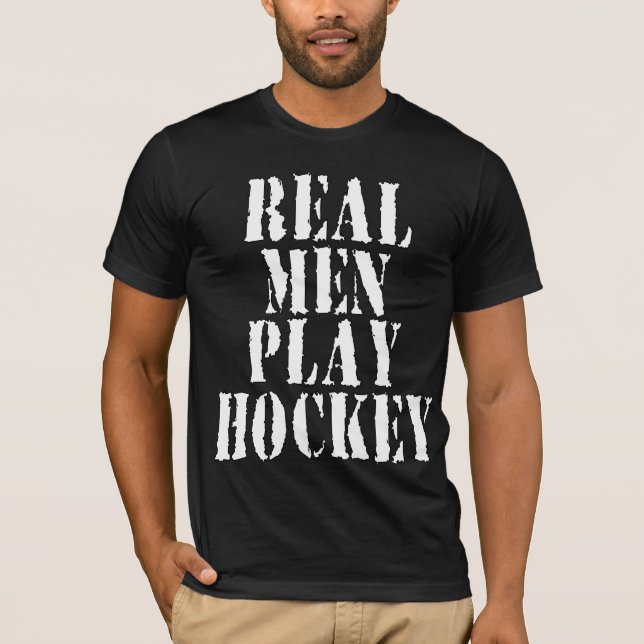 Camiseta Hockey real del juego de los hombres (Anverso)