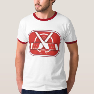 Camiseta Hockey retro Canadá