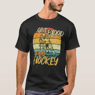 Camiseta Hockey Retro divertido