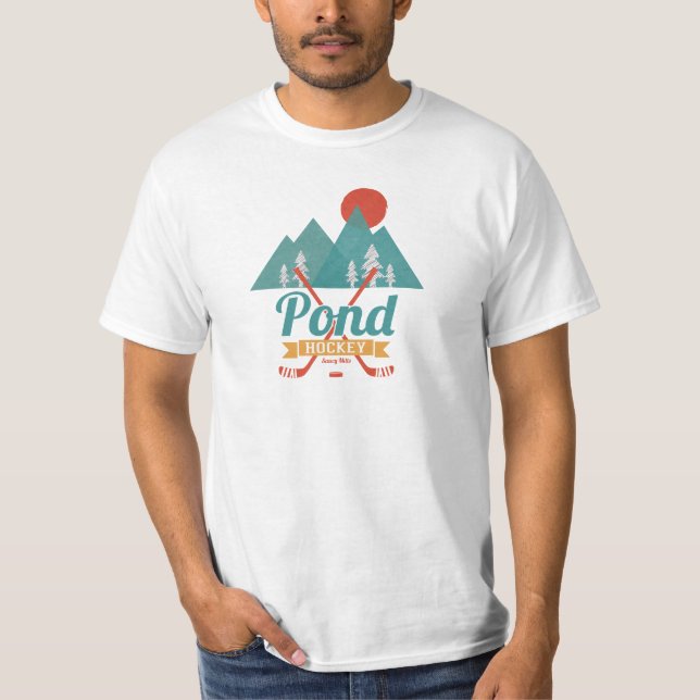 Camiseta Hockey Retro Pond (Anverso)