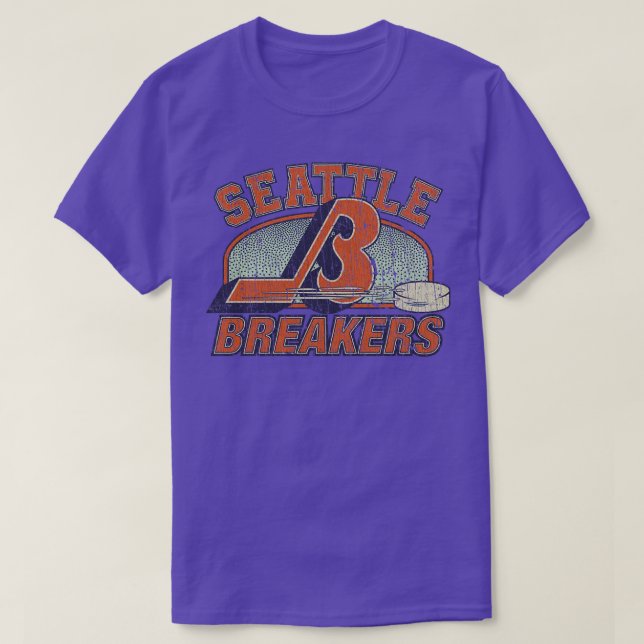 Camiseta Hockey Seattle Breakers 1977 (Diseño del anverso)