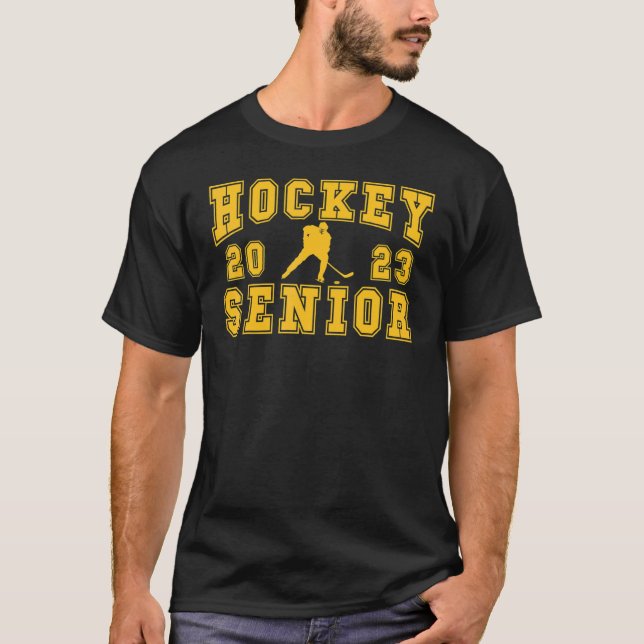 Camiseta Hockey Senior Night Hockey Senior 2023 Graduation  (Anverso)