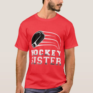 Camiseta Hockey Sister Ice Hockey Player For Girls 