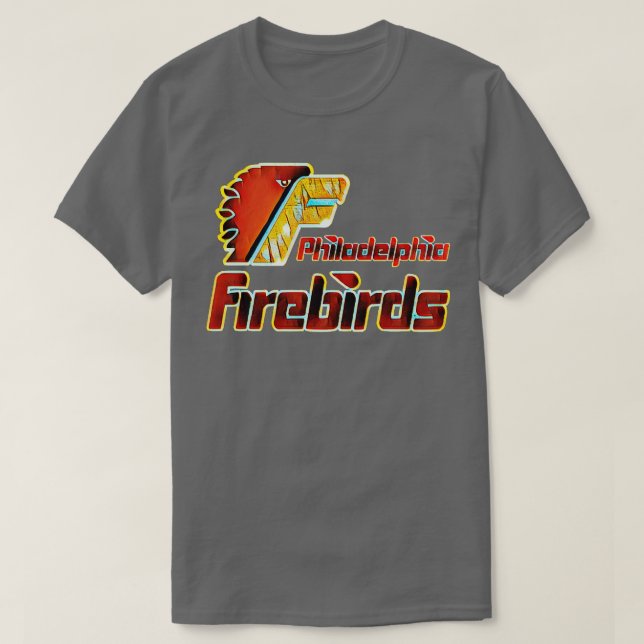 Camiseta Hockey sobre aves de fuego de Filadelfia (Diseño del anverso)