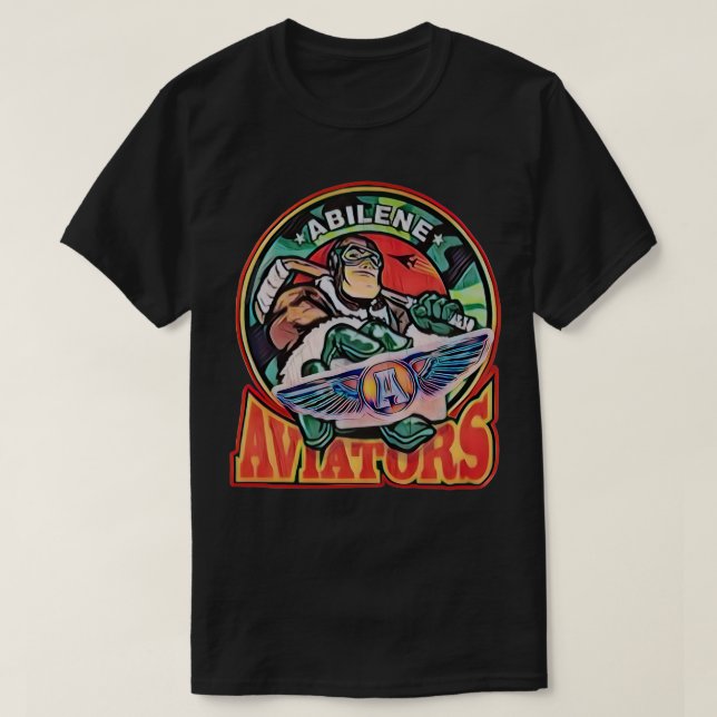Camiseta Hockey sobre aviadores de Abilene (Diseño del anverso)