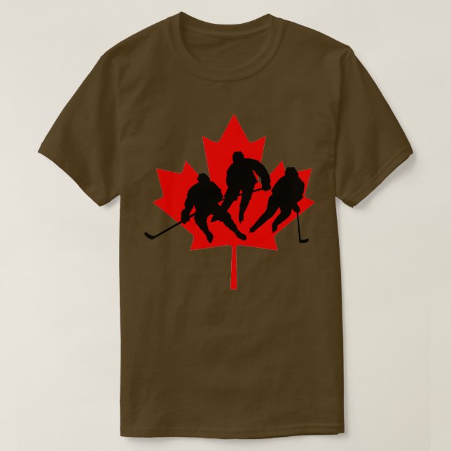 Camiseta Hockey sobre césped de Canadá (Diseño del anverso)