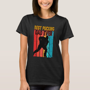 Camiseta Hockey sobre el Día del Padre, mejor hombre que mo
