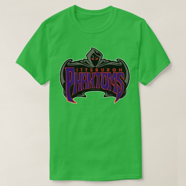 Camiseta Hockey sobre fantasmas en Pittsburgh (Diseño del anverso)