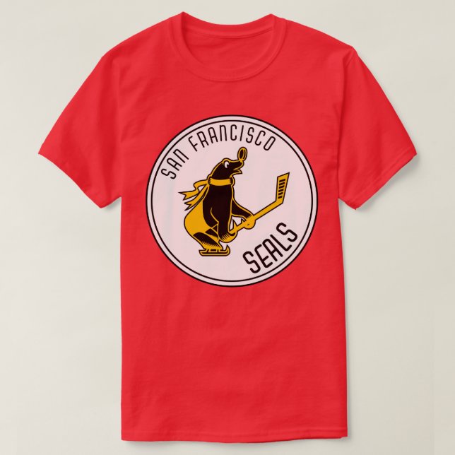 Camiseta Hockey sobre focas de San Francisco 1965 (Diseño del anverso)