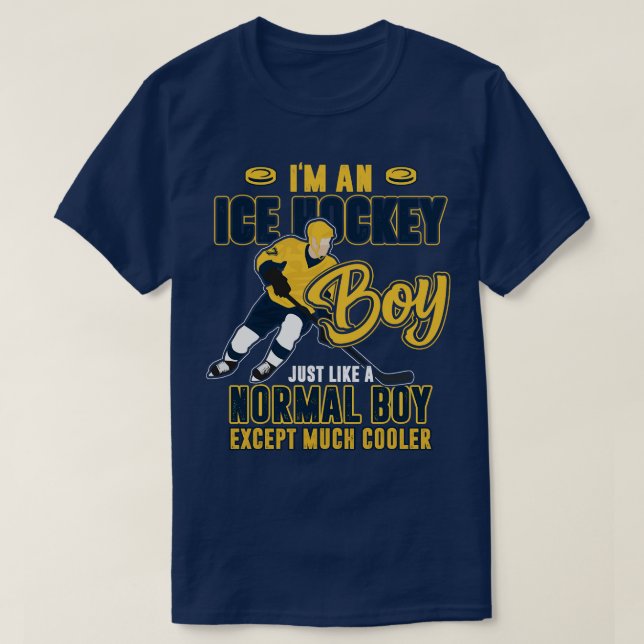 Camiseta Hockey sobre hielo (Diseño del anverso)