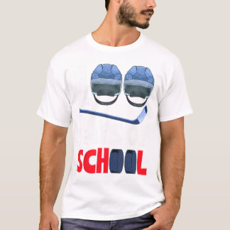 Camiseta Hockey sobre hielo 100 días de escuela 100º día de