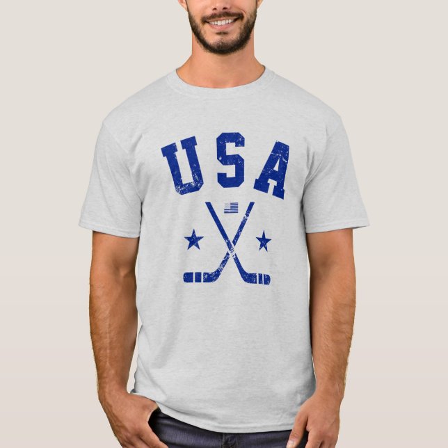 Camiseta  Hockey sobre hielo de EE. UU.  (Anverso)