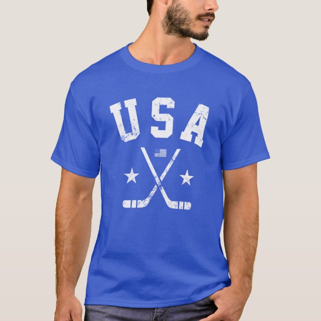Camiseta  Hockey sobre hielo de EE. UU.  (Anverso)