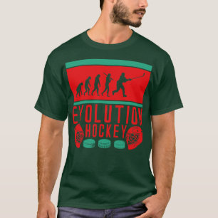 Camiseta Hockey sobre hielo de la evolución 1