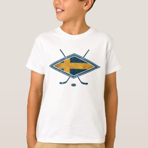 Camiseta Hockey sobre hielo de Sverige del sueco
