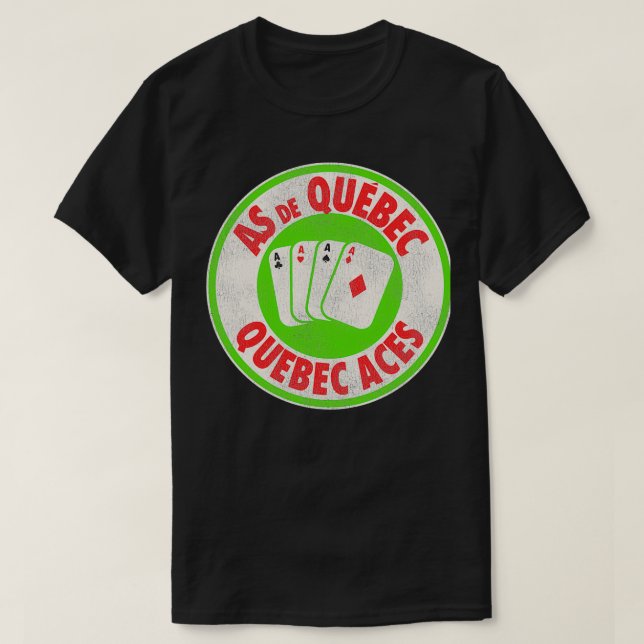 Camiseta Hockey sobre hielo en Quebec (Diseño del anverso)