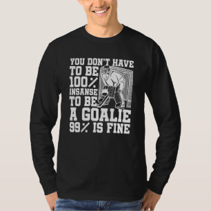 Camiseta Hockey sobre hielo Insane Goalkeeper Goaltender Ic