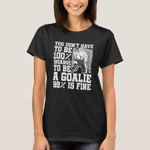 Camiseta Hockey sobre hielo Insane Goalkeeper Goaltender Ic