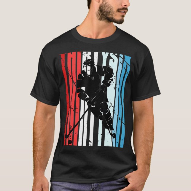 Camiseta Hockey sobre hielo masculino Motivational (Anverso)