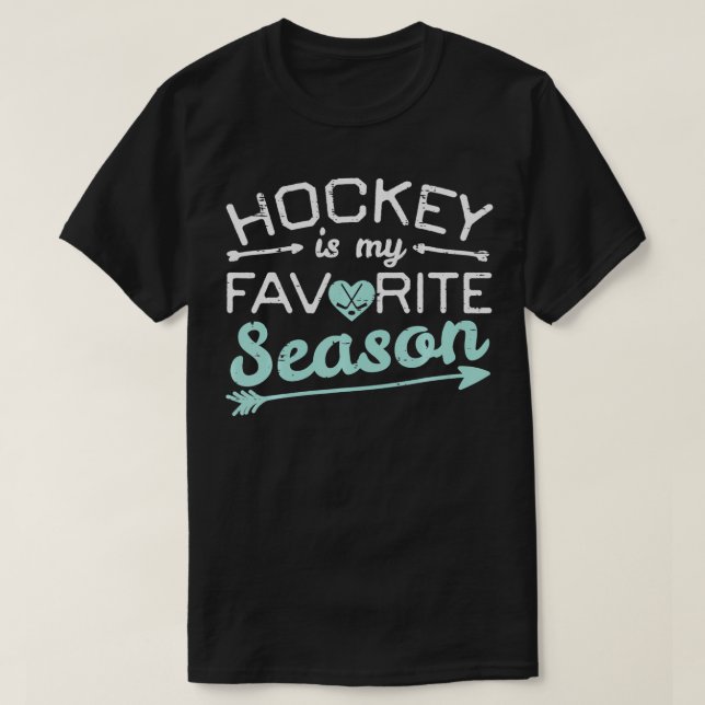 Camiseta Hockey sobre hielo Mi jugador favorito de temporad (Diseño del anverso)