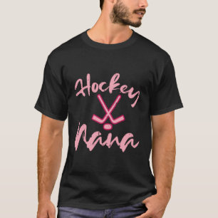 Camiseta Hockey sobre hielo Nana Cute Día de la Madre Abuel