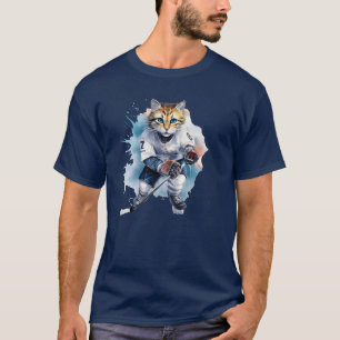 Camiseta Hockey sobre hielo para gato de Guay