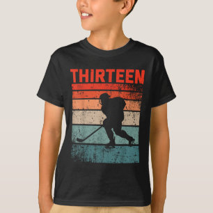 Camiseta Hockey sobre hielo Retro de 13 años de edad Gi