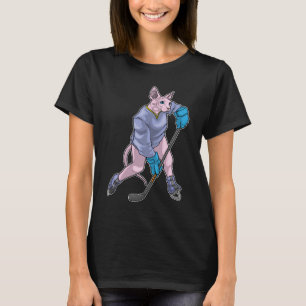 Camiseta Hockey sobre hielo Sphinx Cat Hockey sobre hielo P