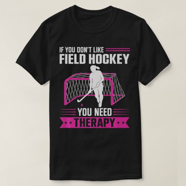 Camiseta Hockey sobre hierba acuática si no te gusta el cam (Diseño del anverso)