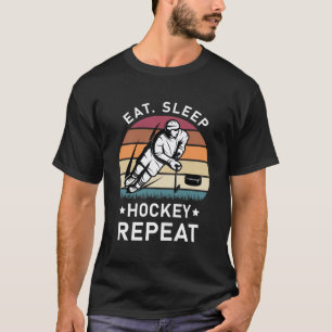 Camiseta Hockey sobre hierba de dormir Repetir el divertido