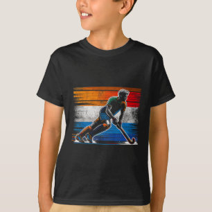 Camiseta Hockey sobre hierba hombres Países Bajos bandera h