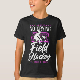 Camiseta Hockey sobre hierba No hay llanto en el hockey sob