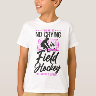 Camiseta Hockey sobre hierba No hay llanto en el hockey sob