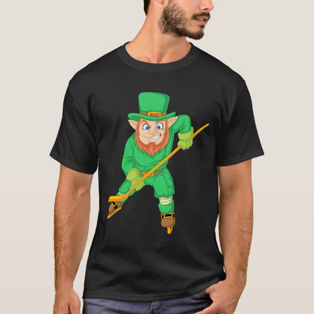 Camiseta hockey sobre leprechaun (Anverso)